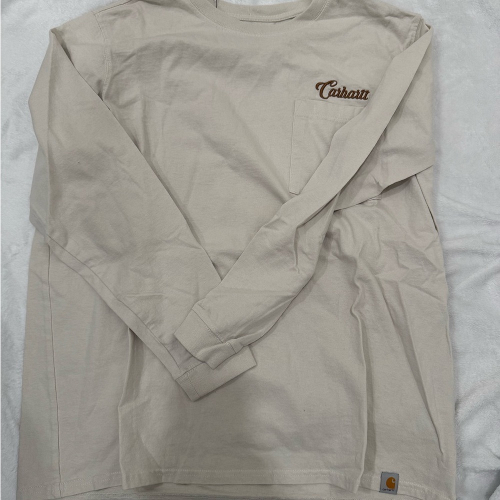Carhartt Beige Long Sleeve Shirt